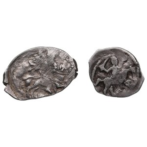 Russia, AR Hammered (wire) coins - Fyodor Ivanovich (1584-1598) (2)