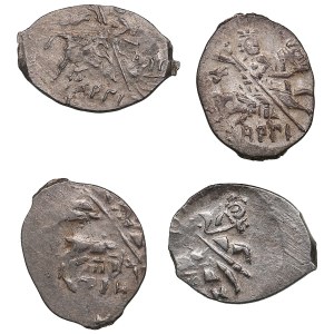 Russia, AR Hammered (wire) coins - Swedish occupation of Novgorod (1611-1617) (4)