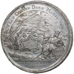 Russia Tin-Alloy Medal 1705 (2nd half 18th c.) - Capture of Mitau (Jelgava), 3 September 1705 - Peter I (1682-1725)