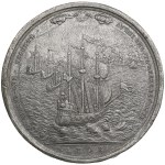 Russia Tin-Alloy Medal 1708 - Admiral Fyodor Apraksin - Peter I (1682-1725)
