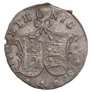 Livonia & Estonia (Russia) 4 Kopecks 1757 - Elizabeth (1741-1762)