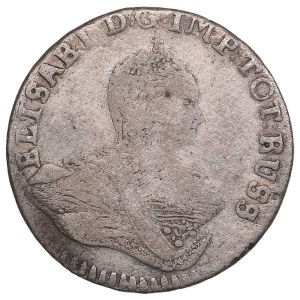 Russia (Germany, Königsberg mint) 1/6 Reichstaler 1761 - Elizabeth (1741-1762)