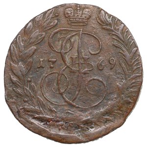 Russia (Ekaterinburg mint) 2 Kopecks 1769 EM - Catherine II the Great (1762-1796)