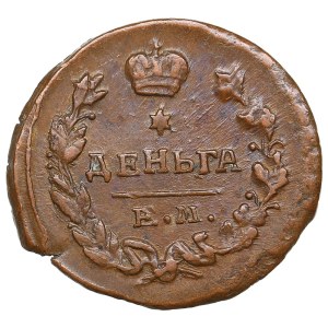 Russia (Ekaterinburg mint) Denga (1/2 Kopeck) 1819 EM-HM - Alexander I (1801-1825)