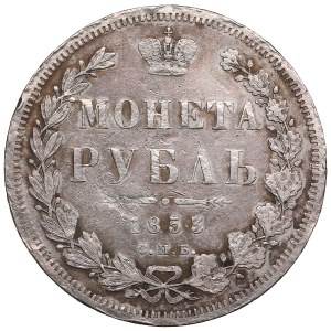Russie Rouble 1853 СПБ-HI - Nicolas Ier (1825-1855)