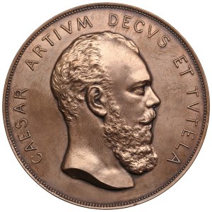 Finland (Russia) Bronze Medal 1896 - Commemoration of the 50th Anniversary of the Finnish Art Society - Nicholas II (189