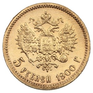 Russia 5 Roubles 1900 ФЗ - Nicholas II (1894-1917)