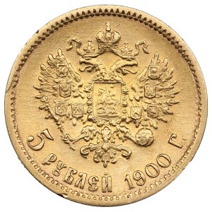 Russia 5 Roubles 1900 ФЗ - Nicholas II (1894-1917)