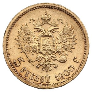 Russia 5 Roubles 1900 ФЗ - Nicholas II (1894-1917)