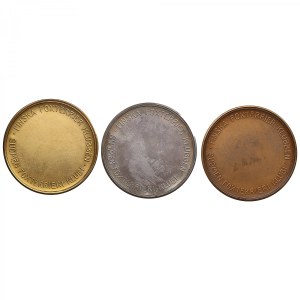 Set of Finland (Russia) Prize (I, II, III place) Medals of Finnish Fox Terrier Club ND (Before 1917) (3)