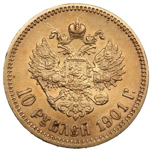Russia 10 Roubles 1901 ФЗ - Nicholas II (1894-1917)