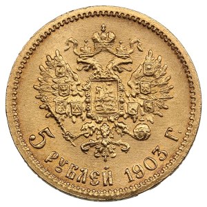Russia 5 Roubles 1903 AP - Nicholas II (1894-1917)