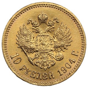 Russia 10 Roubles 1904 AP - Nicholas II (1894-1917)