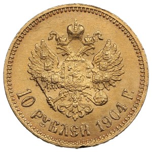 Russia 10 Roubles 1904 AP - Nicholas II (1894-1917)
