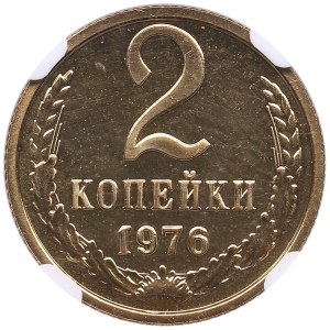 Russia (USSR) 2 Kopecks 1976 - NGC PL 66