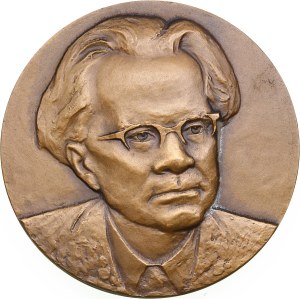 Russia (USSR) Bronze (Tombac) Medal 1984 ЛМД (L) - 100 years since the birth of F.V. Gladkov