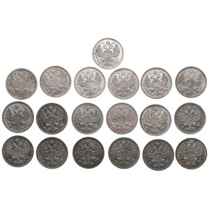 Group of Russian 20 Kopecks (19)