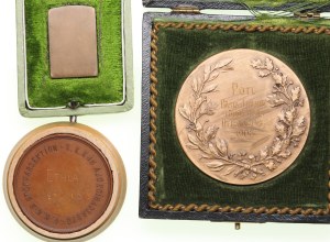 Group of 3 Bronze Finnish (Russia) & Austro-Hungarian Medals - Kennel Clubs (3)