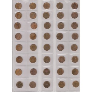 Group of Russian (USSR) 2 Kopecks (40)