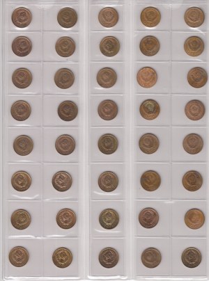 Group of Russian (USSR) 2 Kopecks (40)