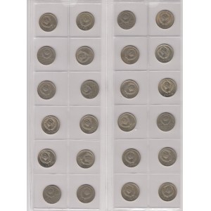 Group of Russian (USSR) 20 Kopecks (24)