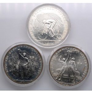 Group of Russian (USSR) 10 Roubles 1978, 1979 - XXII Summer Olympic Games, Moscow (3)