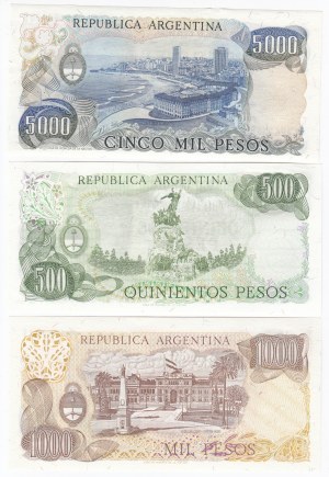 Group of Banknotes: Argentina (3)