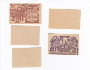 Group of Banknotes: Austria, Set of Notgeld - Öberösterreich (5)