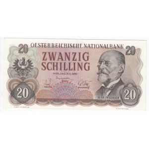 Austria 20 Schilling 1956