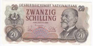 Austria 20 Schilling 1956