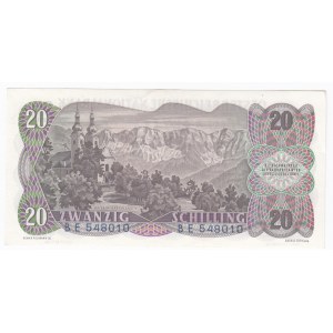 Austria 20 Schilling 1956