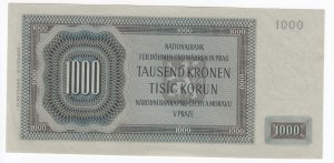 Bohemia and Moravia 1000 Koruna 1942