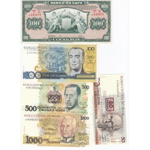 Collection of Banknotes: Brazil (22)