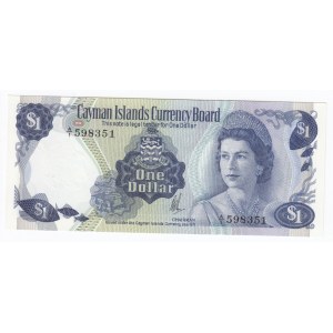 Cayman Islands 1 Dollar 1971
