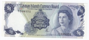 Cayman Islands 1 Dollar 1971