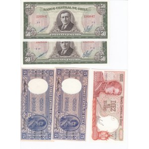 Group of Banknotes: Chile (11)