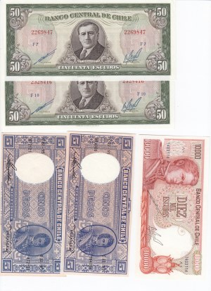 Group of Banknotes: Chile (11)