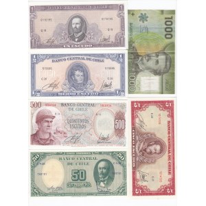 Group of Banknotes: Chile (11)