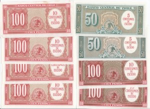 Group of Banknotes: Chile (8)