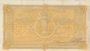 Colombia 1 Peso 1883 Pamplona