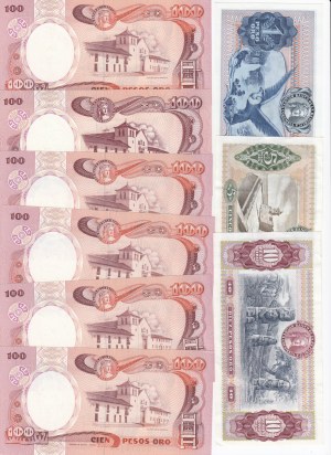 Group of Banknotes: Colombia (9)