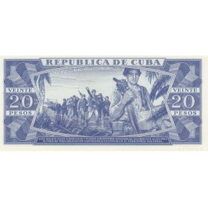 Cuba 20 Pesos 1971 Specimen