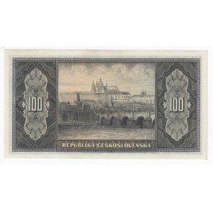 Czechoslovakia 100 Korun 1945