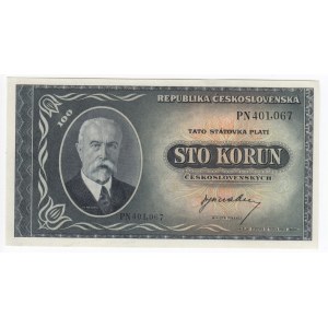 Czechoslovakia 100 Korun 1945