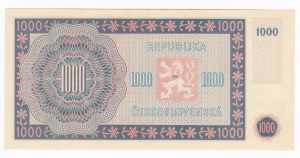 Czechoslovakia 1000 Korun 1945
