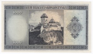 Czechoslovakia 1000 Korun 1945