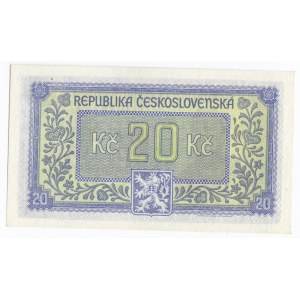 Czechoslovakia 20 Korun 1945