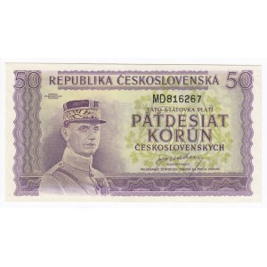 Czechoslovakia 50 Korun 1945