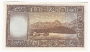 Czechoslovakia 500 Korun 1946