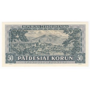 Czechoslovakia 50 Korun 1948